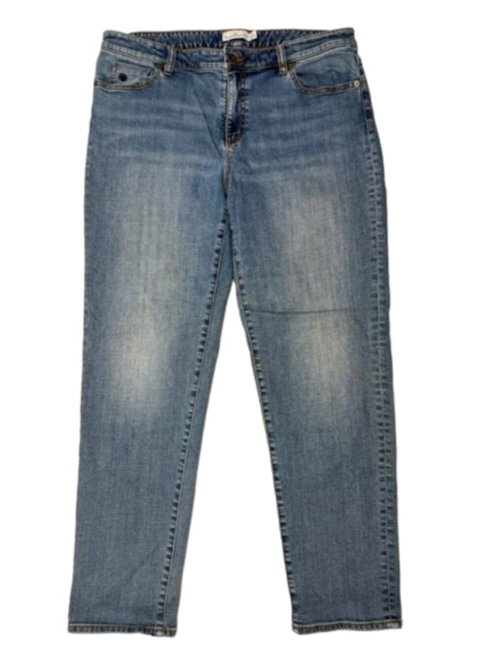 2/$30 L.L. Bean Organic Cotton Straight Leg Jeans Sz. 12 #2365